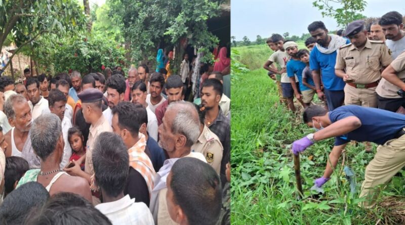 समस्तीपुर:दरवाजे पर सो रहे किसान की कुल्हाड़ी से काटकर निर्मम हत्या