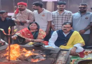 विधायक ने जेल से आने के बाद की पूजा-हवन:राजू सिंह बोले- सत्य परेशान हो सकता है, पराजित नहीं