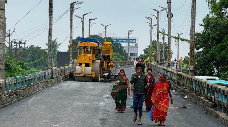समस्तीपुर- निर्धारित टाइम लाइन से पहले चालू होगा ओवर ब्रिज:जॉइंट बदलने का काम लगभग पूरा