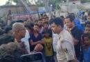 विभूतिपुर में ट्रांसफार्मर जलने से दो दिन से बिजली गुल,किया सड़क जाम