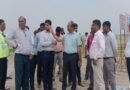 ताजपुर-बख्तियारपुर परियोजना का डीएम ने किया निरीक्षण,तेजी लाने का निर्देश