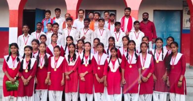 हाईस्कूल में प्रतिभा सम्मान समारोह,टॉप-15 विद्यार्थियों को मिला विशेष सम्मान
