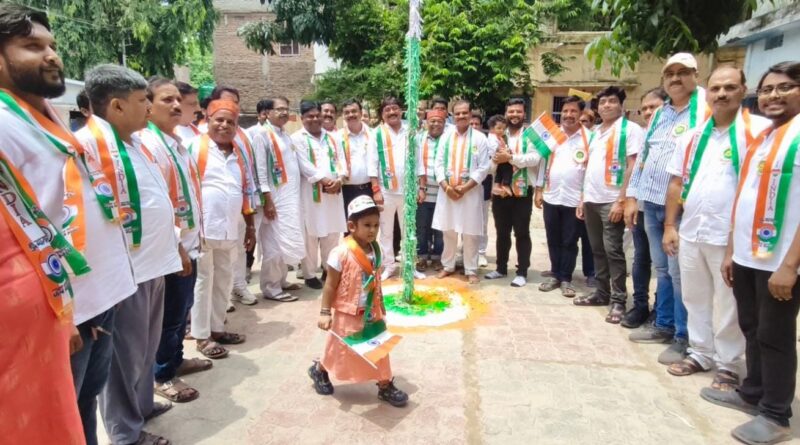 सर्राफा व्यवसायी संघ द्वारा स्वतंत्रता दिवस समारोह धूम धाम से मनाया गया