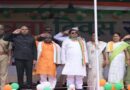 समस्तीपुर- पटेल मैदान में दामोदर रावत ने फहराया तिरंगा:डिग्री कॉलेज खुलने से लड़कियों को फायदा