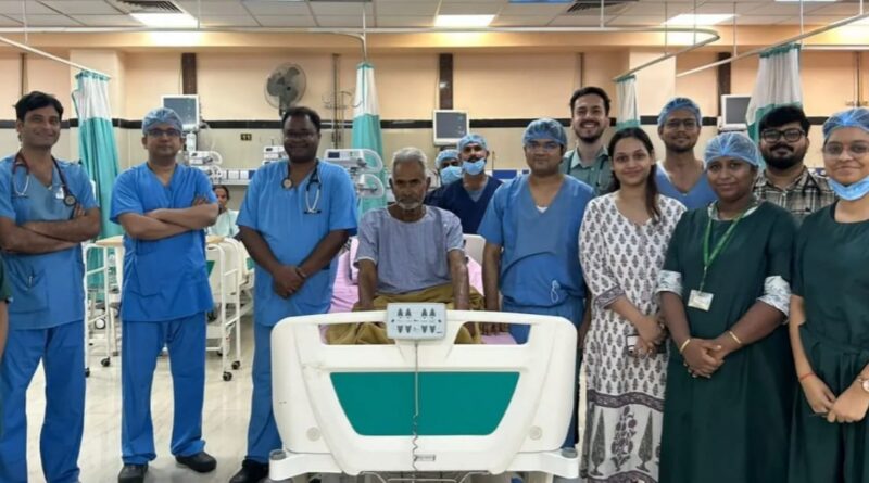 पटना आईजीआईएमएस में 77 साल के मरीज का बिना छाती खोले बदला खराब हार्ट वाल्व,सफल इलाज