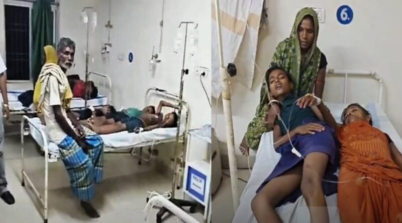 बिथान में सत्यनारायण पूजा का प्रसाद खाने से दो दर्जन से अधिक लोग बीमार,मचा हड़कंप