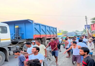 समस्तीपुर:NH28 पर हाइवा की ठोकर से महिला की मौत, सदर अस्पताल में तोड़ा दम
