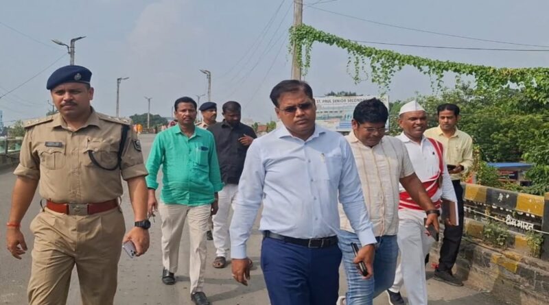 समस्तीपुर रेलवे ओवरब्रिज आज से वन-वे, रात में आवागमन पूरी तरह रहेगा बंद