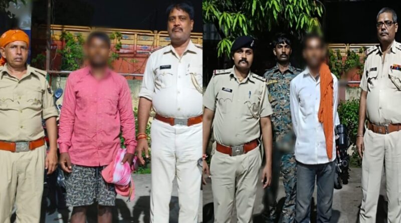 दलसिंहसराय में हत्या के प्रयास के दो आरोपी गिरफ्तार,भेजा गया जेल