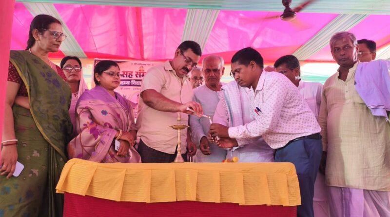 दलसिंहसराय:प्रधानाध्यापक का विदाई सह सम्मान समारोह का हुआ आयोजन