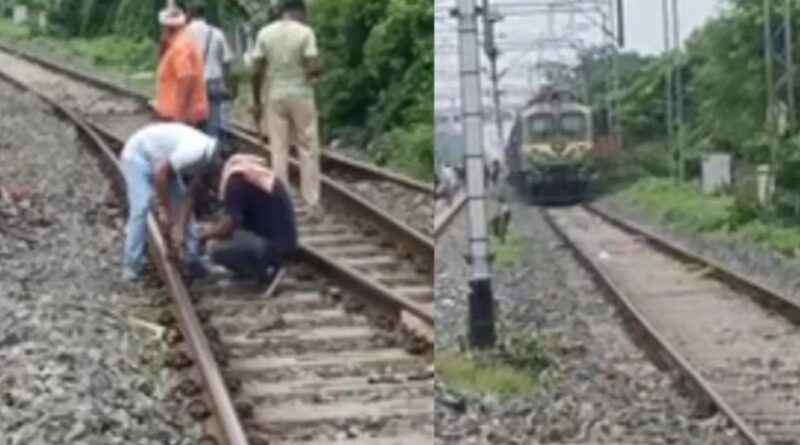 पटना-हटिया एक्सप्रेस हादसे का शिकार होने से बची, पटरी में आयी दरार,40 मिनट रुकी ट्रेन