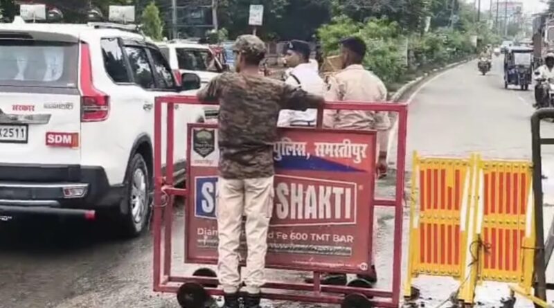 समस्तीपुर ओवरब्रिज पर अब वन-वे खत्म, भारी वाहनों पर रोक जारी