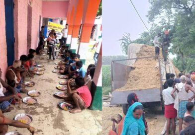 समस्तीपुर के 3 प्रखंडों में 2.33 लाख लोग प्रभावित, 58 रसोई और 192 नावों से राहत अभियान