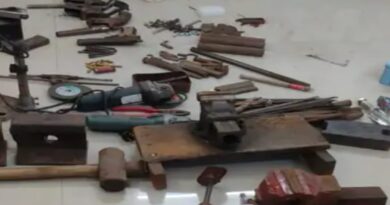 बाढ़ में मिनी गन फैक्ट्री का भंडाफोड़:एसटीएफ और पुलिस की संयुक्त कार्रवाई,मिस्त्री गिरफ्तार