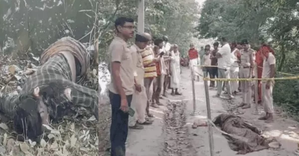 बेगूसराय- 7 दिनों में लड़की की दूसरी लाश मिली:शरीर पर जींस-शर्ट, गले में स्टॉल लिपटी थी