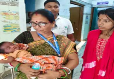 समस्तीपुर ट्रेन में दो माह की बच्ची लावारिस मिली:आरपीएफ ने बचाया