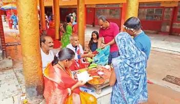 अनंत चतुर्दशी पर विद्यापतिधाम मंदिर में उमड़ा आस्था का सैलाब,समृद्धि की काम