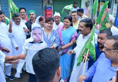 समस्तीपुर में CEC ज्ञानेश कुमार का RJD ने फूंका पुतला,फिर चुनाव कराने की उठी मांग