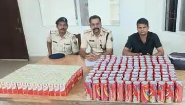 समस्तीपुर:टेंपो से 275 पीस शराब बरामद:132 बीयर और 143 विदेशी शराब मिली