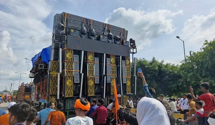 दुर्गा पूजा से पहले डीजे पर पुलिस का शिकंजा, 3 DJ किया जब्त
