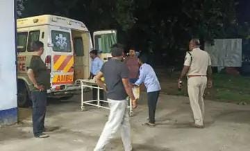 ट्रेन से गिरकर व्यक्ति घायल:बछवाड़ा जंक्शन के पास हुआ हादसा