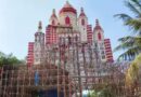 “दक्षिणेश्वर काली मंदिर की तर्ज पर 110 फीट ऊंचा पंडाल:समस्तीपुर में दिखेगी वृंदावन की झांकी