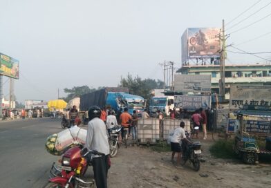 दलसिंहसराय:एन एच -28 पर भीषण सड़क हादसा, डिवाइडर से टकराकर ट्रक क्षतिग्रस्त