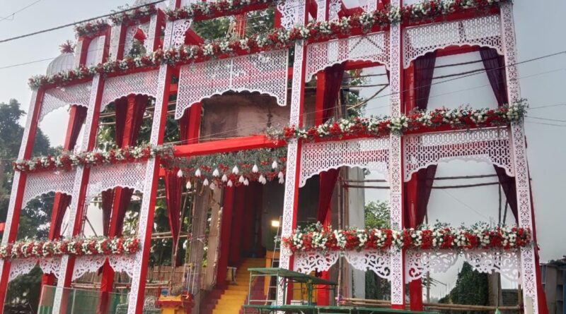 दलसिंहसराय में माता का भव्य दरबार सज रहा, नवरात्रि में उमड़ेगा श्रद्धालुओं का सैलाब