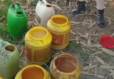 दलसिंहसराय के केवटा में LTF की छापेमारी, भारी मात्रा में देशी शराब नष्ट