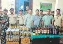 लॉज से भारी मात्रा में विदेशी शराब जब्त:234 लीटर शराब, फ्रिज और बक्से जब्त