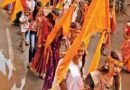 Samastipur:बाजार में निकली भव्य निशान यात्रा, 1100 कन्याएं हुईं शामिल