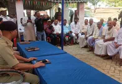 जनंसवाद कार्यक्रम में उठी पुलिस चौकी की मांग:खानपुर थाना में एसपी ने किया जनसंवाद