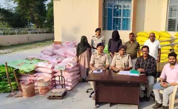 अवैध खाद के भंडारण, निर्माण और बिक्री का खुलासा,गांव से 208 बोरी खाद बरामद