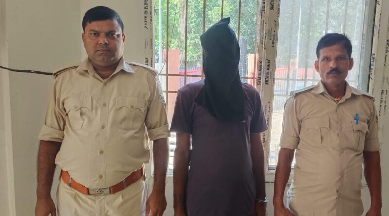 विद्यापतिनगर पुलिस की कार्रवाई :हत्या के प्रयास के अभियुक्त को किया गिरफ्तार
