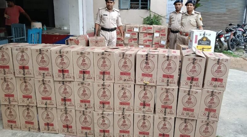 समस्तीपुर पुलिस की बड़ी कार्रवाई: 1708 लीटर विदेशी शराब बरामद, पिकअप जब्त