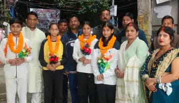 बरौनी के ताइक्वांडो खिलाड़ियों ने जीते 4 गोल्ड मेडल:स्टेट-नेशनल लेवल पर लहराया परचम
